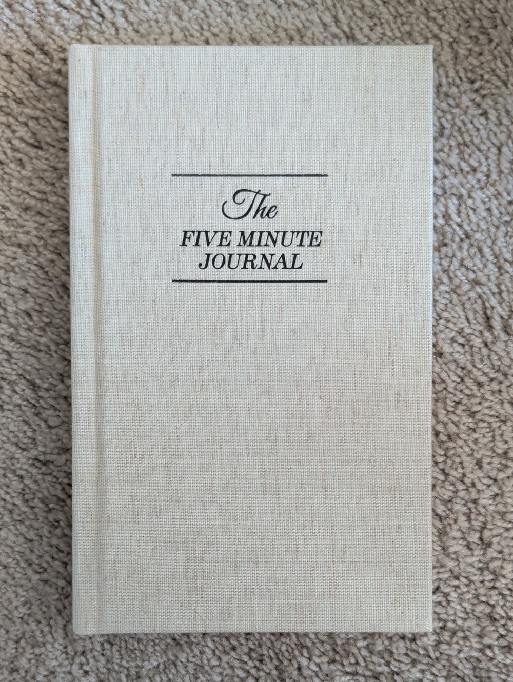 The Five Minute Journal